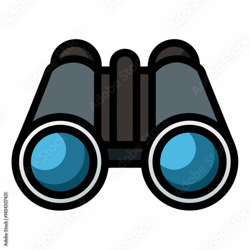 Stylish Binoculars Design for Outdoor Exploration and Observation