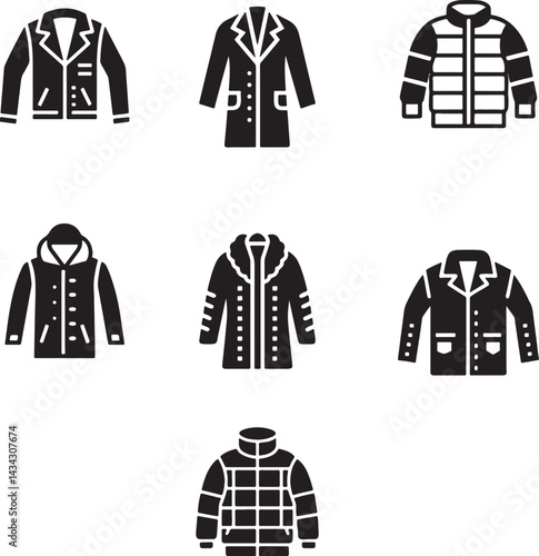 vector illustration of clothes
