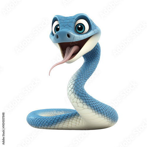 snake  cartoon funny illustration 