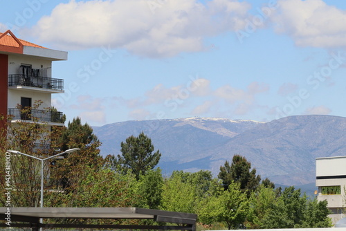 April spring in Covilhã Portugal