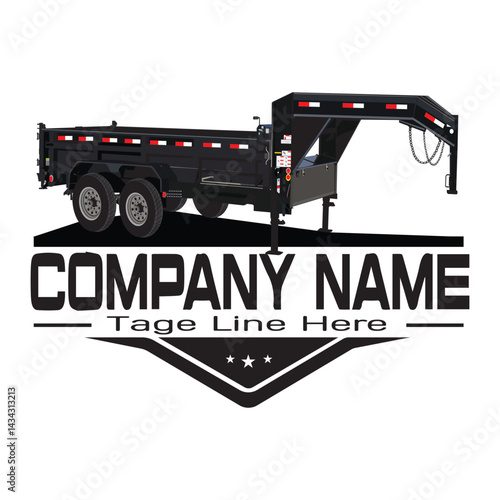 Junk removal logo, Dumpster logo, Hauling logo design, Trash logo
