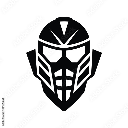 Hockey Goalie Mask Logo