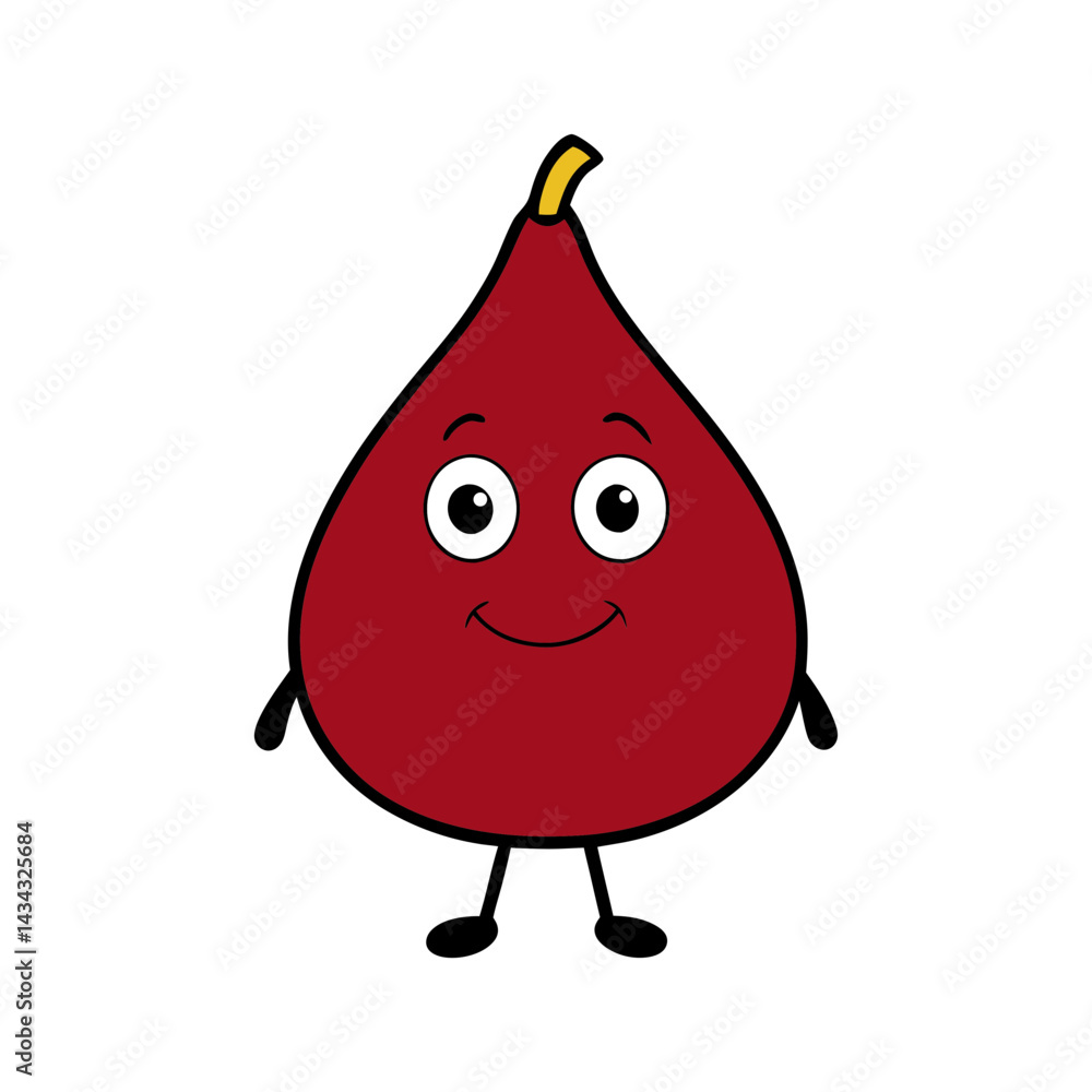 Fig cartoon vector Fig cartoon vector