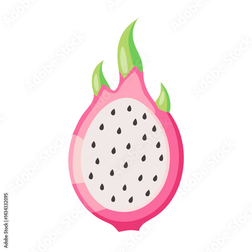 vector illustration of a strawberry