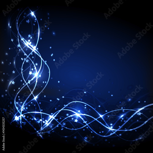 Abstract festive background. Christmas backdrop.