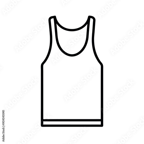 Tank Top Fashion Vector