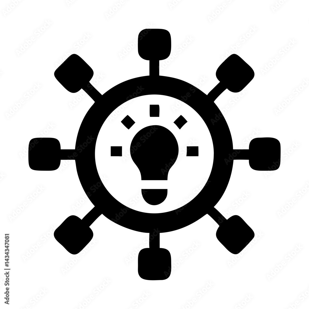 Industrial gear light bulb design vector illustration
Industrial gear light bulb design vector illustration