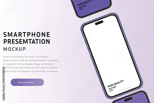 Colorful Loading Bar Symbol, Vibrant UI ElementApple iPhone 16 Pro Max smartphone device gray black mockup template. Mobile phone with blank screen vector illustrationApple iPhone 16 Pro Max