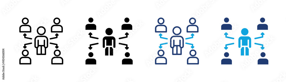 Outsourcing Icon Outsourcing Icon