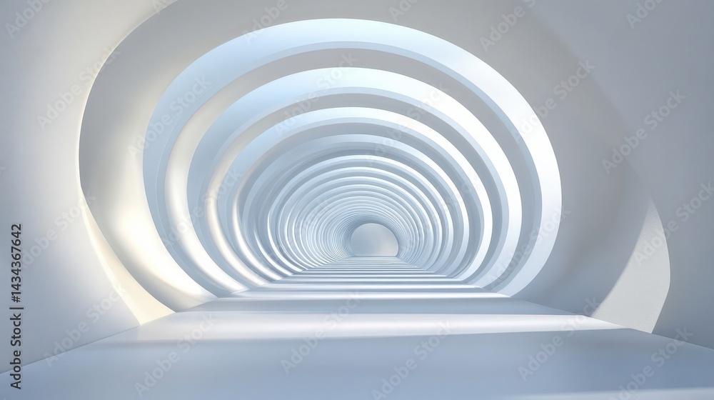 Fototapeta premium Abstract Architectural Pathway