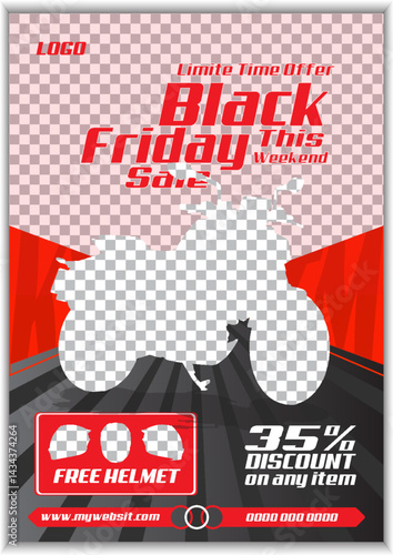 Motorcycle Promotional Poster.