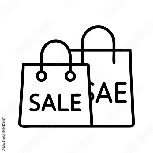 Sale shopping bags retail shop discount offer promotion purchase special price commerce market deal