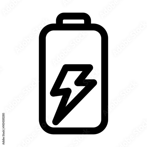 Charging battery icon