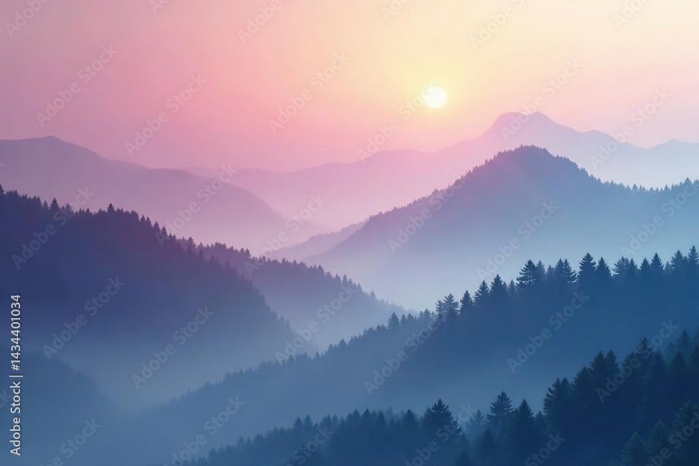 Fototapeta premium Subtle geometric lines, creating soft grey ombre, pattern, graphics, abstract