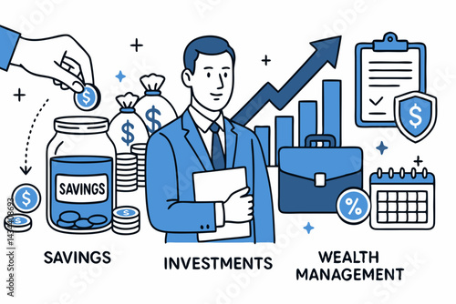 Financial Planning Blueprint: Strategic Investment for Wealth Creation, Savings Growth, and Expert Wealth Management in a Dynamic Economic Landscape