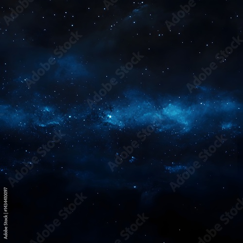 Space background with nebula and stars. Night sky with stars.