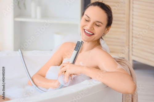 Beautiful young happy woman...