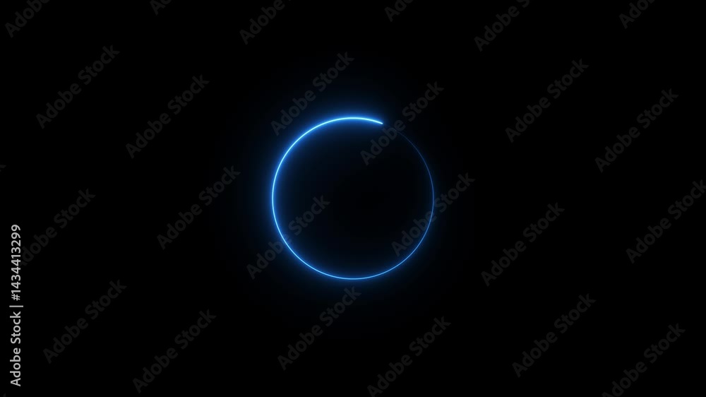 cyan circle glow border, alpha channel, seamless loop, abstract glowing neon line cyan color circular lens animation neon light on black background, vertical design. cyan circle glow border, alpha channel, seamless loop, abstract glowing neon line cyan color circular lens animation neon light on black background, vertical design.