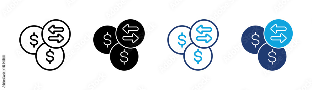 Cash Flow Icon Cash Flow Icon