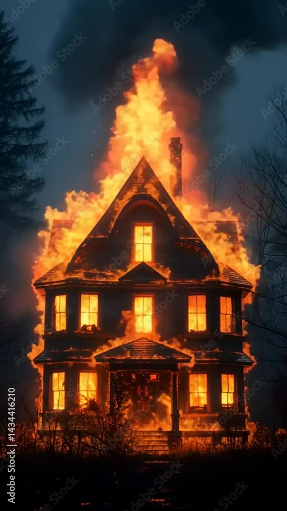 house on fire house on fire