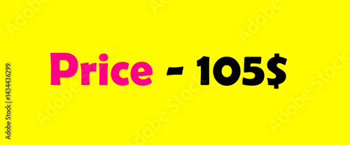 Sales banner price tag text design vector.