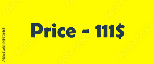 Sales banner price tag text design vector.