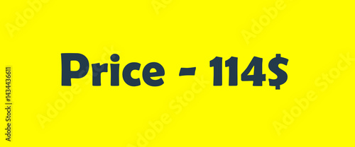 Sales banner price tag text design vector.