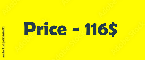Sales banner price tag text design vector.