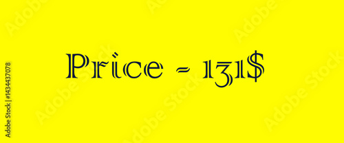 Sales banner price tag text design vector.
