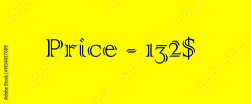 Sales banner price tag text design vector.