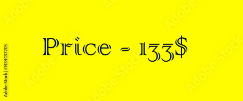 Sales banner price tag text design vector.