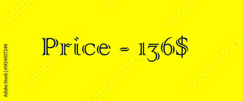 Sales banner price tag text design vector.