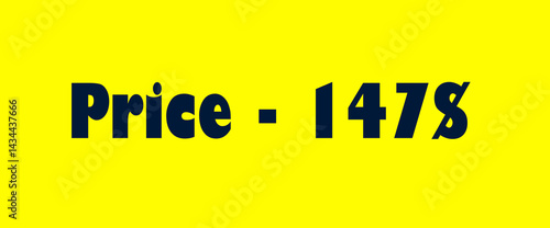 Sales banner price tag text design vector.