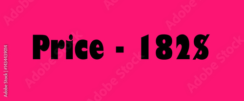 Sales banner price tag text design vector.