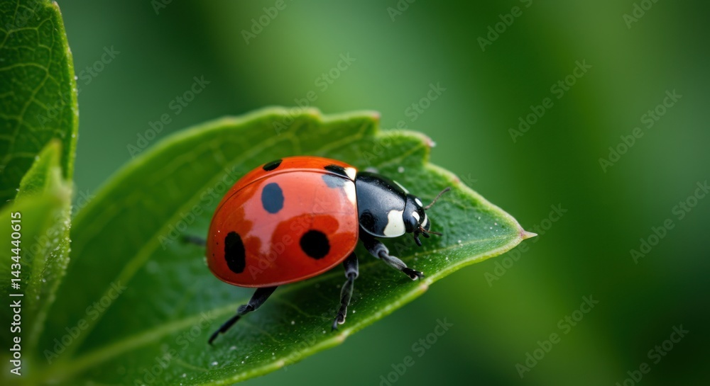 Fototapeta premium Laptop and small potted plant on a wooden desk against a neutral wall.