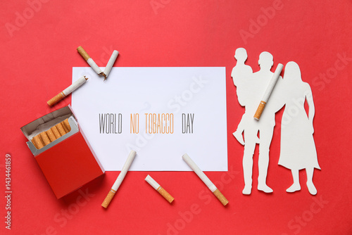 Paper sheet with text WORLD...