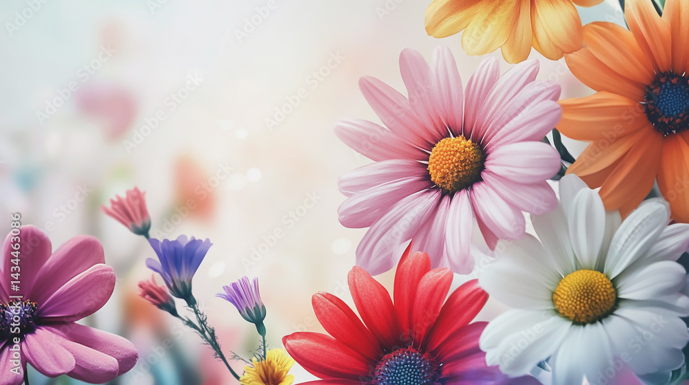 watercolor botanical Gerbera flowers texture template background.Elegant wedding invitation card background . Minimal hand painted Design for wedding or Valentine's Day
watercolor botanical Gerbera flowers texture template background.Elegant wedding invitation card background . Minimal hand painted Design for wedding or Valentine's Day