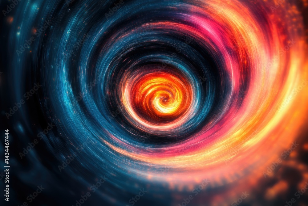 A vibrant cosmic swirl, depicting a nebula or galaxy with swirling colors of blue, orange, and red. A vibrant cosmic swirl, depicting a nebula or galaxy with swirling colors of blue, orange, and red.