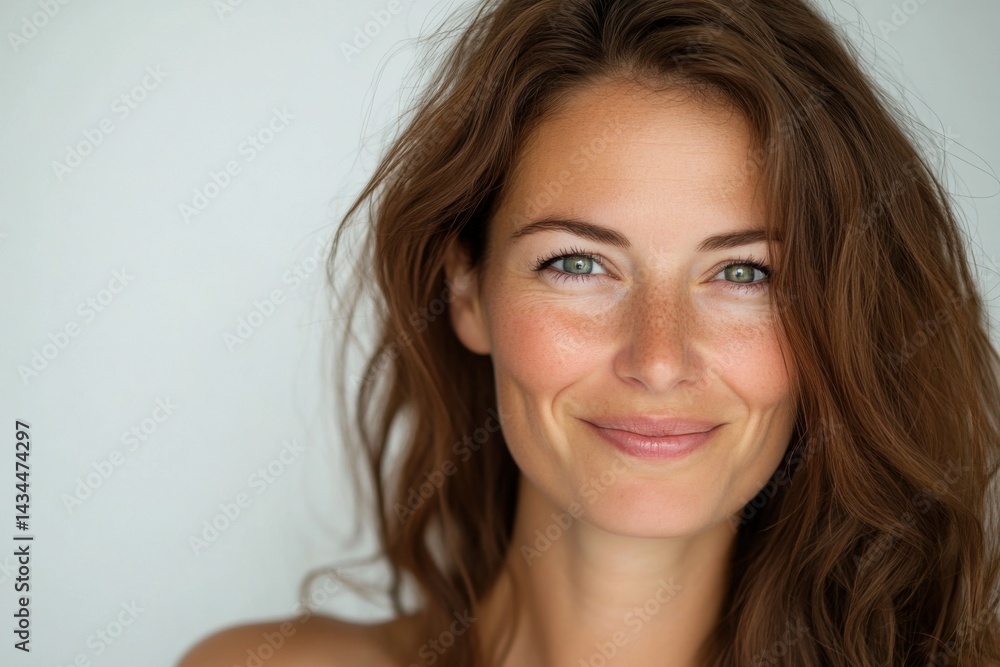 Portrait of a Smiling Woman Portrait of a Smiling Woman
