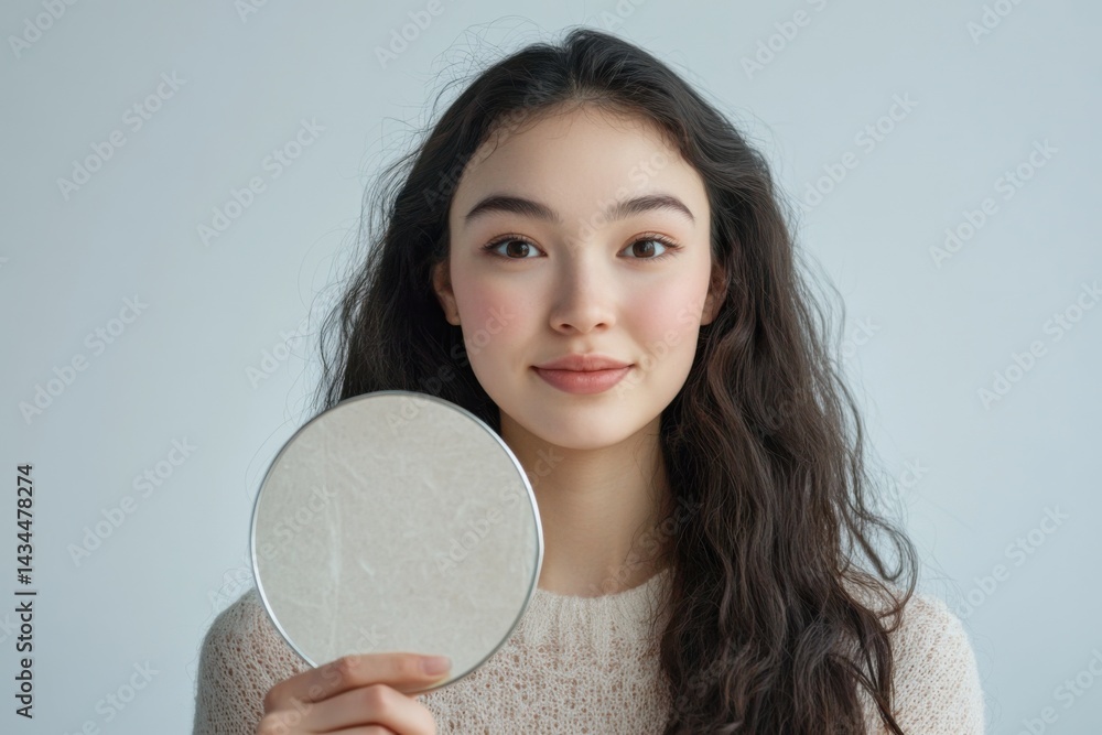 Portrait of Woman with Mirror
