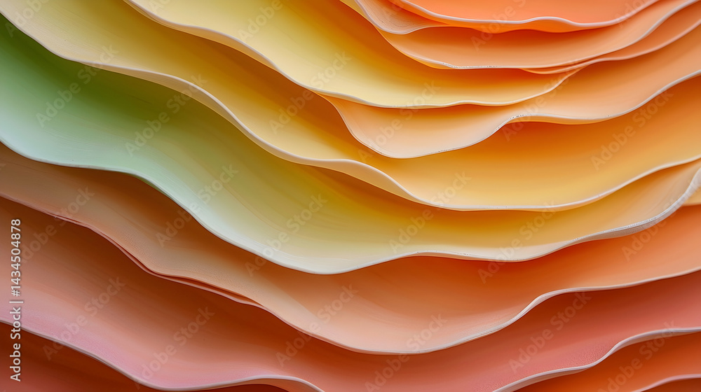 Vibrant Close-up of Layered Rainbow Eucalyptus Tree Texture