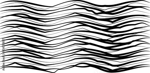 Parallel wavy lines flowing dynamically, creating an abstract representation of energy movement.