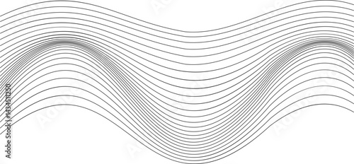 Irregular wavy parallel lines with a distorted organic flow, creating an abstract texture.