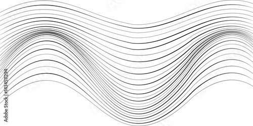 Smooth wavy parallel lines running in alignment, creating a fluid texture.