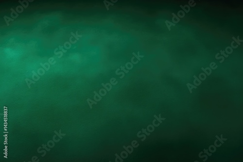 Dark green textured background with subtle smoky clouds, creating a mysterious and moody atmosphere.