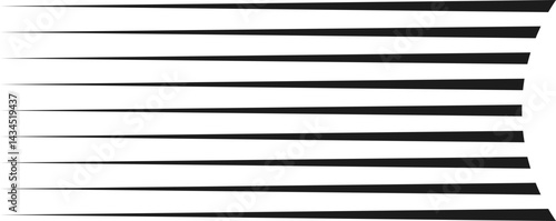 Parallel lines with curved ends, forming a continuous flowing shape.