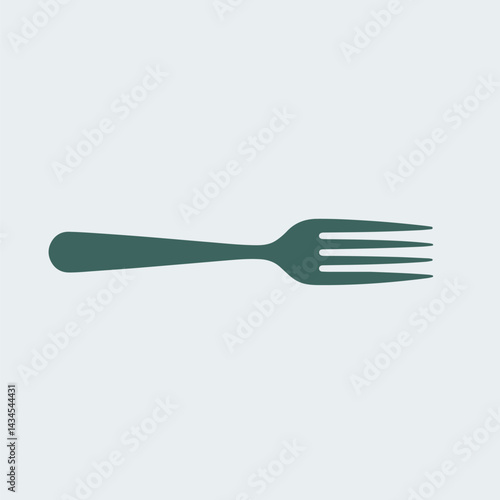plastic fork for one time silver fork front view with spoon cuttlery, three finger fork with fork head and silver spoon.Taking foods for eating,spoon with silver handle.Stainless steel metal forks.