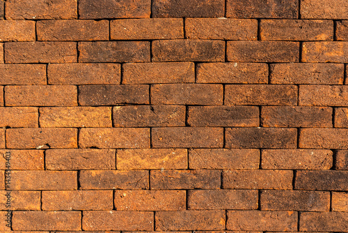 Beautiful old grounge brick wall texture or background in Brazil