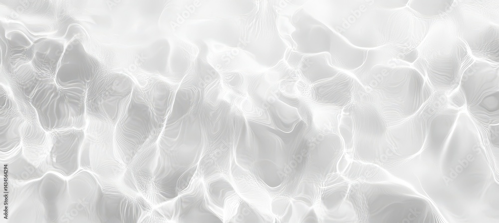 Fototapeta premium Abstract white water ripple texture