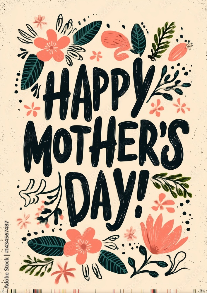 Mother's Day greeting card message
